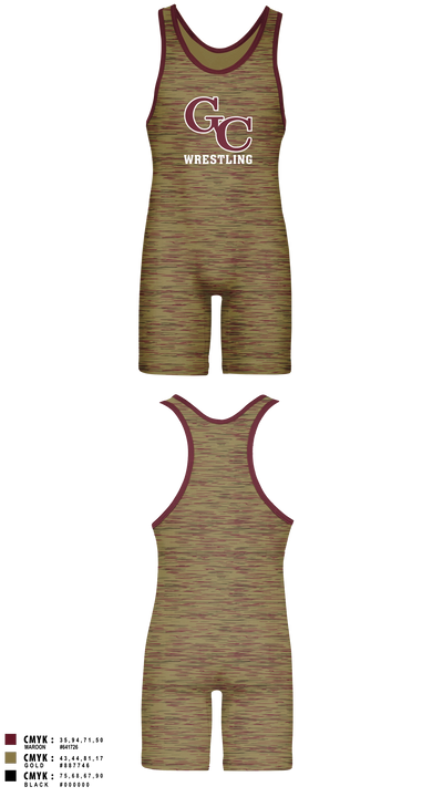 George County 83583821 Wrestling Singlet - 3