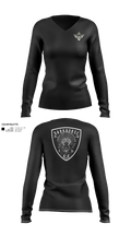 D/4-4 32543921 Women's Long Sleeve V-neck Shirt - 120