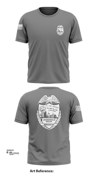 SERVICES DIV. 78217028 Short Sleeve Performance Shirt - 102