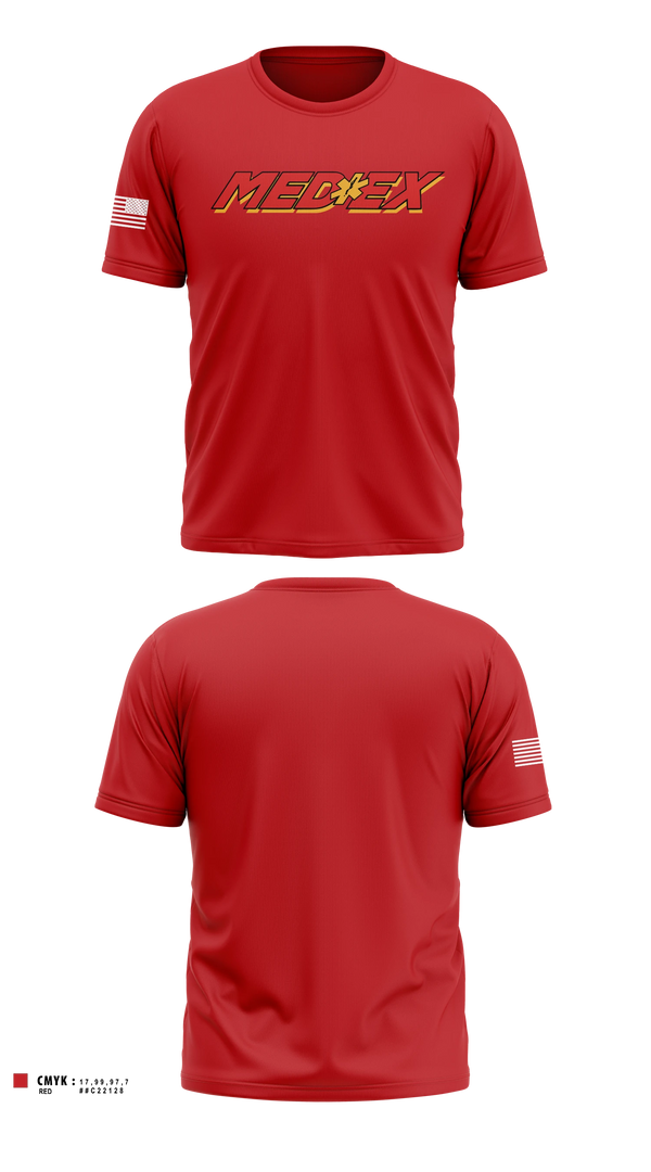 Old School Cotton Feel Shirt, MedEx EMS, EMS/EMT, Teamtime, Team time, sublimation, custom sports apparel, team uniforms, spirit wear, spiritwear, sports uniforms, custom shirts, team store, custom team store, fundraiser sports, apparel fundraiser