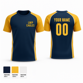 Short Sleeve Performance Shirt, LWP Eagles, Women's Volleyball, Teamtime, Team time, sublimation, custom sports apparel, team uniforms, spirit wear, spiritwear, sports uniforms, custom shirts, team store, custom team store, fundraiser sports, apparel fundraiser