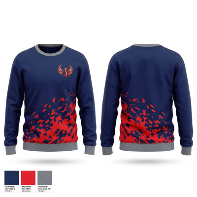 Lady Phoenix Crew Neck Sweatshirt - 1