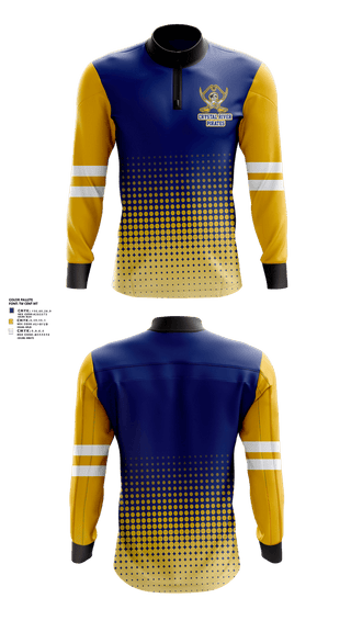 Quarter Zip Jacket, Crystal River Pirates, , Teamtime, Team time, sublimation, custom sports apparel, team uniforms, spirit wear, spiritwear, sports uniforms, custom shirts, team store, custom team store, fundraiser sports, apparel fundraiser