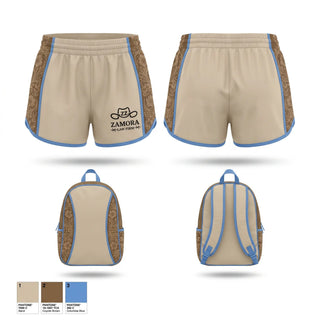 Womens Shorts, Zamora Law Firm, , Teamtime, Team time, sublimation, custom sports apparel, team uniforms, spirit wear, spiritwear, sports uniforms, custom shirts, team store, custom team store, fundraiser sports, apparel fundraiser