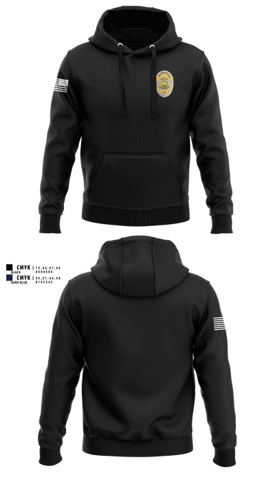 McCordsville Police Department 1417548 Hoodie - 2