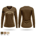 Anubis Battery, 3-12 FA Women's Long Sleeve V-neck Shirt - 1