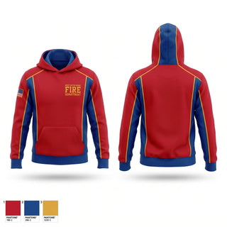 Hoodie, West Baton Rouge Fire Department, Fire Department, Teamtime, Team time, sublimation, custom sports apparel, team uniforms, spirit wear, spiritwear, sports uniforms, custom shirts, team store, custom team store, fundraiser sports, apparel fundraiser