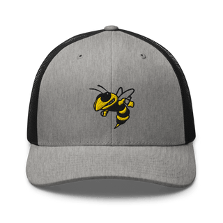 Wynne Yellowjackets 3239649 Retro Trucker Hat | Yupoong 6606