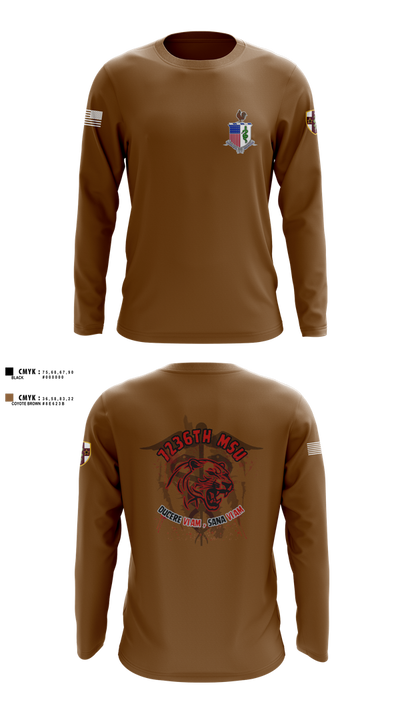 7236 Medical Support Unit 23700208 Long Sleeve Performance Shirt 2