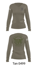 Rockdale SWAT 39219913 Women's Long Sleeve V-neck Shirt - 11