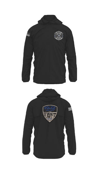 Windbreaker, Dewey Police Department, , Teamtime, Team time, sublimation, custom sports apparel, team uniforms, spirit wear, spiritwear, sports uniforms, custom shirts, team store, custom team store, fundraiser sports, apparel fundraiser