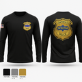 NEWTON FALLS POLICE DEPARTMENT 81850374 Long Sleeve Performance Shirt - 1