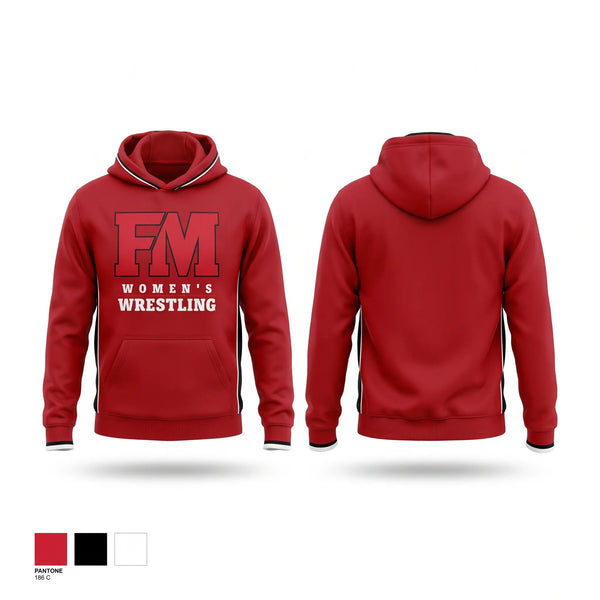 Hoodie, Fort Madison Bloodhounds, Wrestling, Teamtime, Team time, sublimation, custom sports apparel, team uniforms, spirit wear, spiritwear, sports uniforms, custom shirts, team store, custom team store, fundraiser sports, apparel fundraiser
