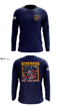 Como Volunteer Fire Department 64054761 Long Sleeve Performance Shirt - 5