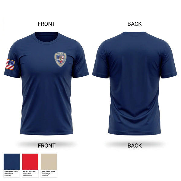 Short Sleeve Performance Shirt, Nyssa Police Department, Police, Teamtime, Team time, sublimation, custom sports apparel, team uniforms, spirit wear, spiritwear, sports uniforms, custom shirts, team store, custom team store, fundraiser sports, apparel fundraiser