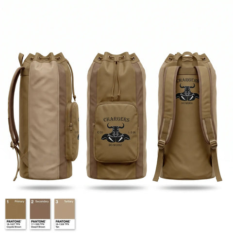 Gear Bag, Charger, Army, Teamtime, Team time, sublimation, custom sports apparel, team uniforms, spirit wear, spiritwear, sports uniforms, custom shirts, team store, custom team store, fundraiser sports, apparel fundraiser
