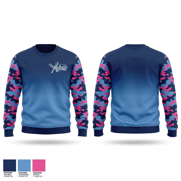Crew Neck Sweatshirt, EG Xpress, Softball, Teamtime, Team time, sublimation, custom sports apparel, team uniforms, spirit wear, spiritwear, sports uniforms, custom shirts, team store, custom team store, fundraiser sports, apparel fundraiser