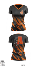 Alma panthers  Women's Short Sleeve V-neck Shirt - 1