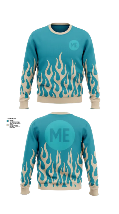 Nine is Enough 17675622 Crew Neck Sweatshirt - 3