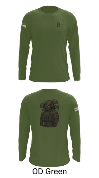 Long Sleeve Performance Shirt, Deployment & Distribution Flight, , Teamtime, Team time, sublimation, custom sports apparel, team uniforms, spirit wear, spiritwear, sports uniforms, custom shirts, team store, custom team store, fundraiser sports, apparel fundraiser
