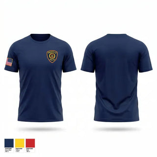 Short Sleeve Performance Shirt, Granville Police Department, Police, Teamtime, Team time, sublimation, custom sports apparel, team uniforms, spirit wear, spiritwear, sports uniforms, custom shirts, team store, custom team store, fundraiser sports, apparel fundraiser