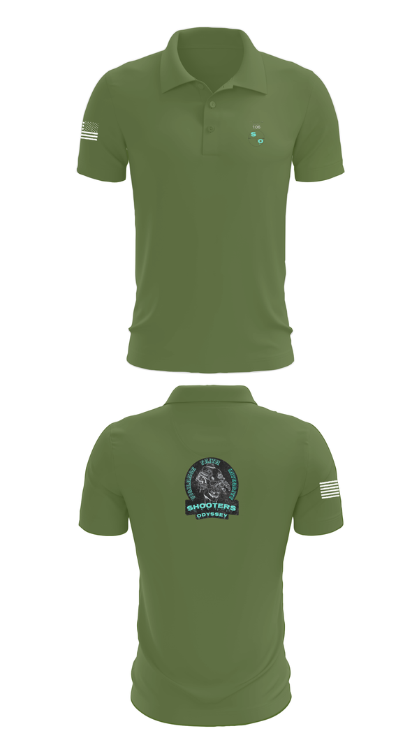 Short Sleeve Performance Polo, Shooters odyssey, National Guard, Teamtime, Team time, sublimation, custom sports apparel, team uniforms, spirit wear, spiritwear, sports uniforms, custom shirts, team store, custom team store, fundraiser sports, apparel fundraiser