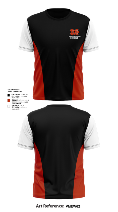 Marlboro Dukes 19231300 Short Sleeve Performance Shirt - 2