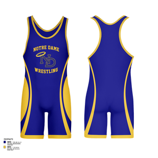 Wrestling Singlet, Notre Dame High School Wrestling, Wrestling, Teamtime, Team time, sublimation, custom sports apparel, team uniforms, spirit wear, spiritwear, sports uniforms, custom shirts, team store, custom team store, fundraiser sports, apparel fundraiser