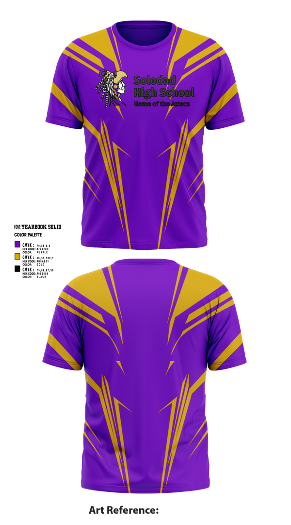 Short Sleeve Performance Shirt, Soledad High School Cheer, Cheer, Teamtime, Team time, sublimation, custom sports apparel, team uniforms, spirit wear, spiritwear, sports uniforms, custom shirts, team store, custom team store, fundraiser sports, apparel fundraiser