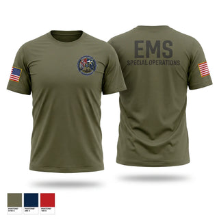 Old School Cotton Feel Shirt, Jessamine County EMS Special Operations, EMS/EMT, Teamtime, Team time, sublimation, custom sports apparel, team uniforms, spirit wear, spiritwear, sports uniforms, custom shirts, team store, custom team store, fundraiser sports, apparel fundraiser