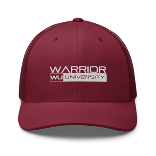 Warrior University Retro Trucker Hat | Yupoong 6606