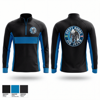 Quarter Zip Jacket, Scott Audas Jiu Jitsu, , Teamtime, Team time, sublimation, custom sports apparel, team uniforms, spirit wear, spiritwear, sports uniforms, custom shirts, team store, custom team store, fundraiser sports, apparel fundraiser