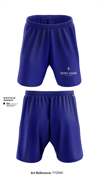 Athletic Shorts With Pockets, Born Again Ministry, , Teamtime, Team time, sublimation, custom sports apparel, team uniforms, spirit wear, spiritwear, sports uniforms, custom shirts, team store, custom team store, fundraiser sports, apparel fundraiser