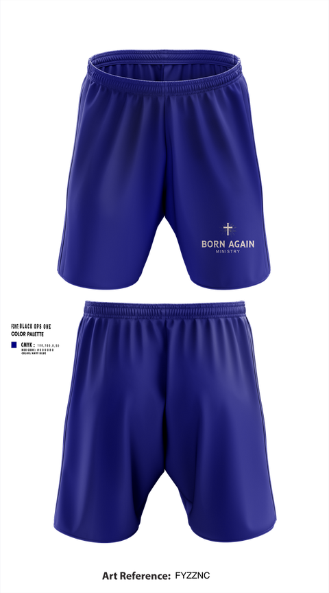 Athletic Shorts With Pockets, Born Again Ministry, , Teamtime, Team time, sublimation, custom sports apparel, team uniforms, spirit wear, spiritwear, sports uniforms, custom shirts, team store, custom team store, fundraiser sports, apparel fundraiser