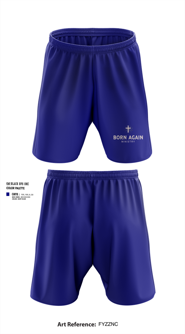 Athletic Shorts With Pockets, Born Again Ministry, , Teamtime, Team time, sublimation, custom sports apparel, team uniforms, spirit wear, spiritwear, sports uniforms, custom shirts, team store, custom team store, fundraiser sports, apparel fundraiser