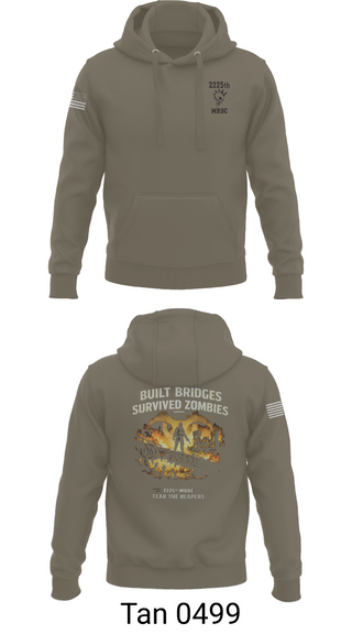 Hoodie, 2225th MRBC, National Guard, Teamtime, Team time, sublimation, custom sports apparel, team uniforms, spirit wear, spiritwear, sports uniforms, custom shirts, team store, custom team store, fundraiser sports, apparel fundraiser