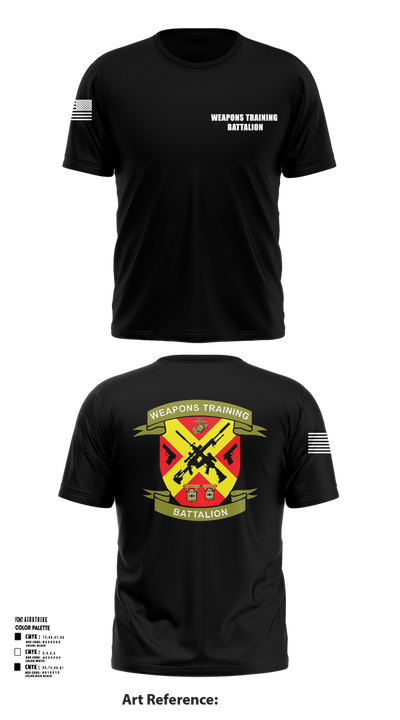 Weapons Training Battalion 25066956 Short Sleeve Performance Shirt - 102