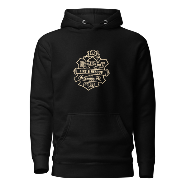 Unisex Hoodie - 1 - Black