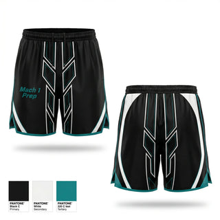 Track Shorts, Mach 1 Prep, Track & Field, Teamtime, Team time, sublimation, custom sports apparel, team uniforms, spirit wear, spiritwear, sports uniforms, custom shirts, team store, custom team store, fundraiser sports, apparel fundraiser