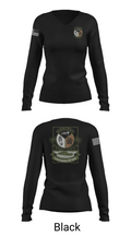 Lowcountry K-9 Unit 18317254 Women's Long Sleeve V-neck Shirt - 23