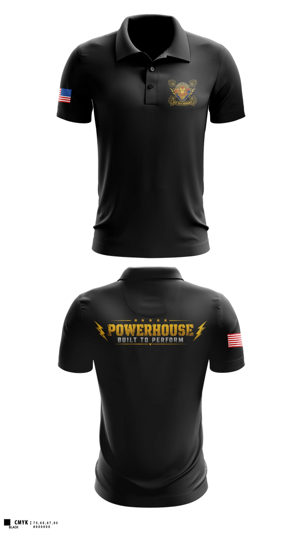 Short Sleeve Performance Polo, 59th ORD BDE, Army, Teamtime, Team time, sublimation, custom sports apparel, team uniforms, spirit wear, spiritwear, sports uniforms, custom shirts, team store, custom team store, fundraiser sports, apparel fundraiser