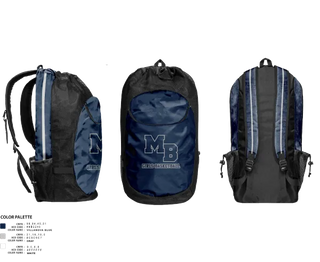 Gear Bag, MB EAGLES Women's Basketball, Women's Basketball, Teamtime, Team time, sublimation, custom sports apparel, team uniforms, spirit wear, spiritwear, sports uniforms, custom shirts, team store, custom team store, fundraiser sports, apparel fundraiser