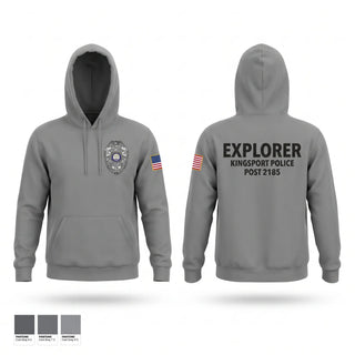Hoodie, Kingsport Police Explorer Post, Police, Teamtime, Team time, sublimation, custom sports apparel, team uniforms, spirit wear, spiritwear, sports uniforms, custom shirts, team store, custom team store, fundraiser sports, apparel fundraiser