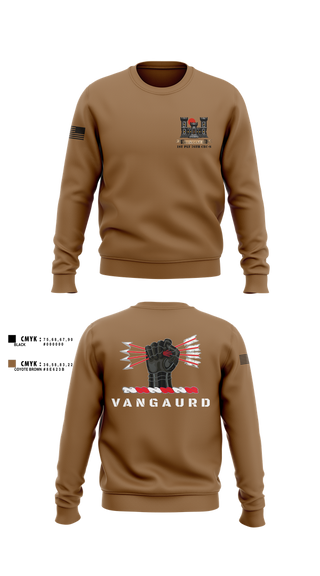 Crew Neck Sweatshirt, 1ST PLT 76TH CEC-S, Army, Teamtime, Team time, sublimation, custom sports apparel, team uniforms, spirit wear, spiritwear, sports uniforms, custom shirts, team store, custom team store, fundraiser sports, apparel fundraiser