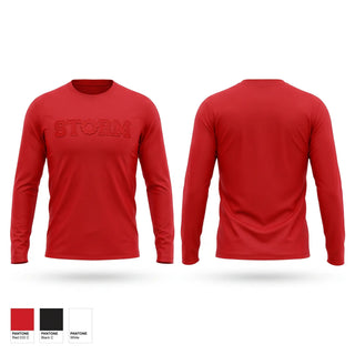Long Sleeve Performance Shirt, Storm, Women's Soccer, Teamtime, Team time, sublimation, custom sports apparel, team uniforms, spirit wear, spiritwear, sports uniforms, custom shirts, team store, custom team store, fundraiser sports, apparel fundraiser