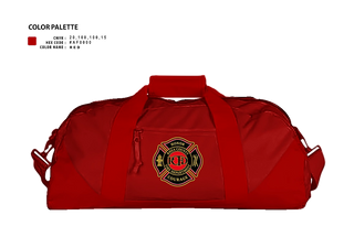 Duffle Bag, Rhea County Fire Department, Fire Department, Teamtime, Team time, sublimation, custom sports apparel, team uniforms, spirit wear, spiritwear, sports uniforms, custom shirts, team store, custom team store, fundraiser sports, apparel fundraiser