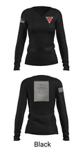 VMUT-2 68746485 Women's Long Sleeve V-neck Shirt - 23