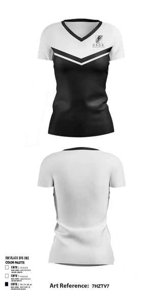 Womens Short Sleeve Vneck Shirt, Deborah's School of Dance, , Teamtime, Team time, sublimation, custom sports apparel, team uniforms, spirit wear, spiritwear, sports uniforms, custom shirts, team store, custom team store, fundraiser sports, apparel fundraiser