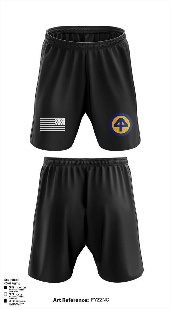 Athletic Shorts With Pockets, HHC 1/181, National Guard, Teamtime, Team time, sublimation, custom sports apparel, team uniforms, spirit wear, spiritwear, sports uniforms, custom shirts, team store, custom team store, fundraiser sports, apparel fundraiser