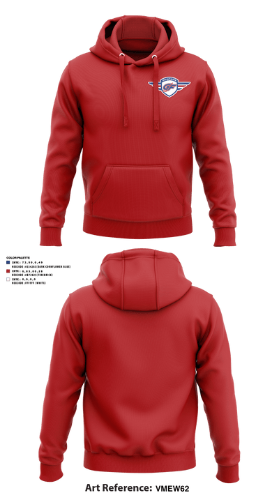 GRAND FORKS YOUTH HOCKEY ASSOCIATION 92789320 Hoodie - 13